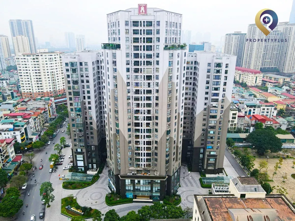 Panoramic view of Yen Hoa Park View office building in Cau Giay, Hanoi.